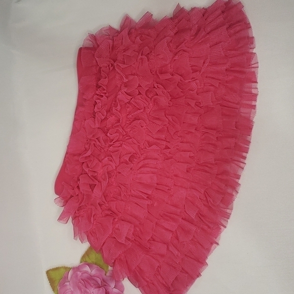 5/$30 NWOT H&M Floral Ruffle Shorts + PLACE Ruffle Skirt + Floral Headband - Picture 3 of 6